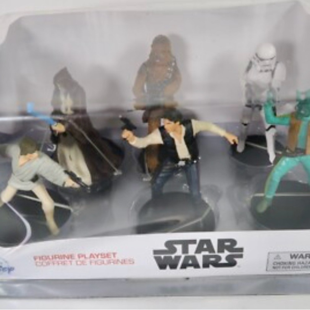 Star Wars Action Figure Collection - Black, White, Brown, Green